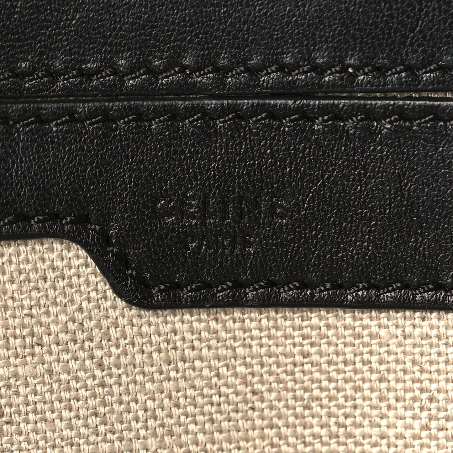Crocodile Embossed Calfskin Small Triptyque Satchel Black