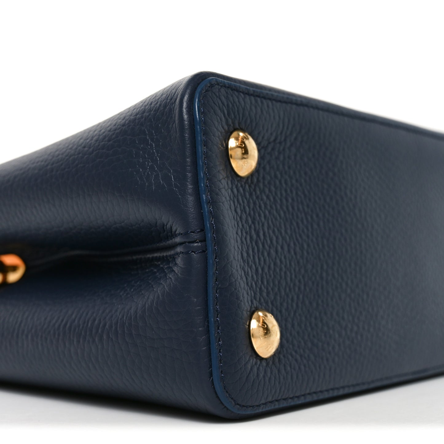 Taurillon Kintsugi Capucines MM Navy