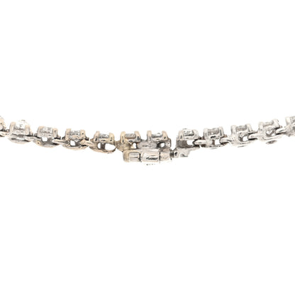 Parker & West by FASHIONPHILE 14K White Gold Diamond 10.77ctw Riviera Necklace 4 of 6
