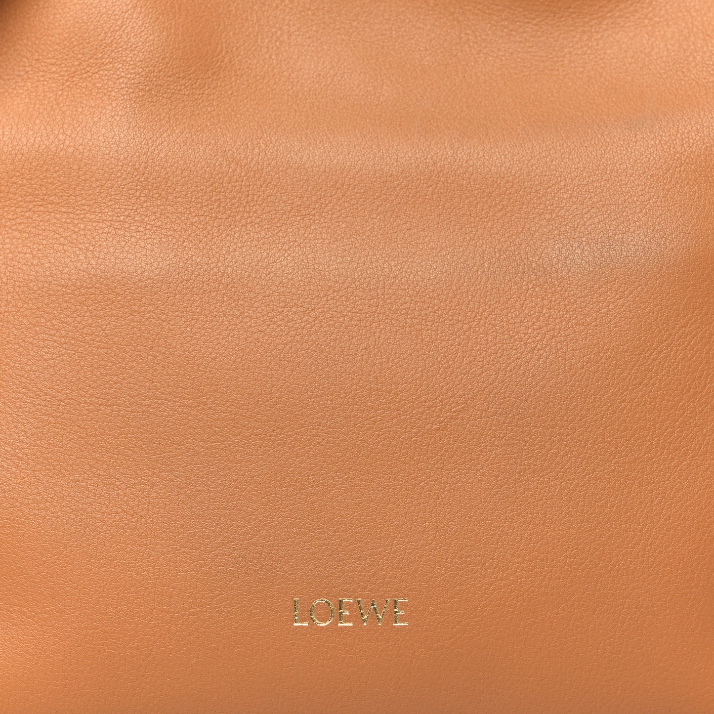 Calfskin Mini Flamenco Knot Clutch Warm Desert