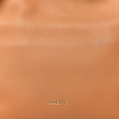 Loewe Calfskin Mini Flamenco Knot Clutch Warm Desert 8 of 10