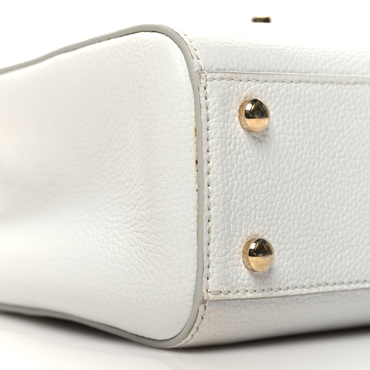 Chanel Grained Calfskin Mini Neo Executive Shopper Tote White 10 of 13