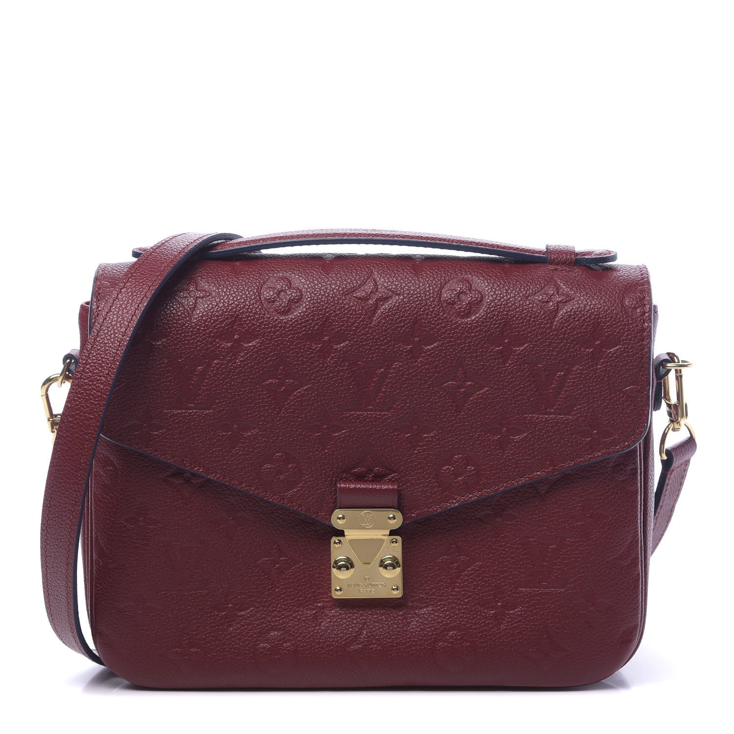 Louis Vuitton Empreinte Pochette Metis Cherry Berry 1 of 10