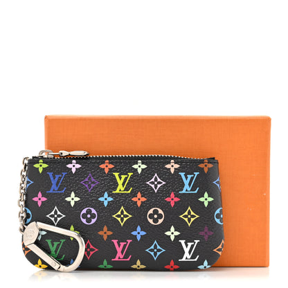 Louis Vuitton LV X TM Monogram Multicolor Key Pouch Black 8 of 8