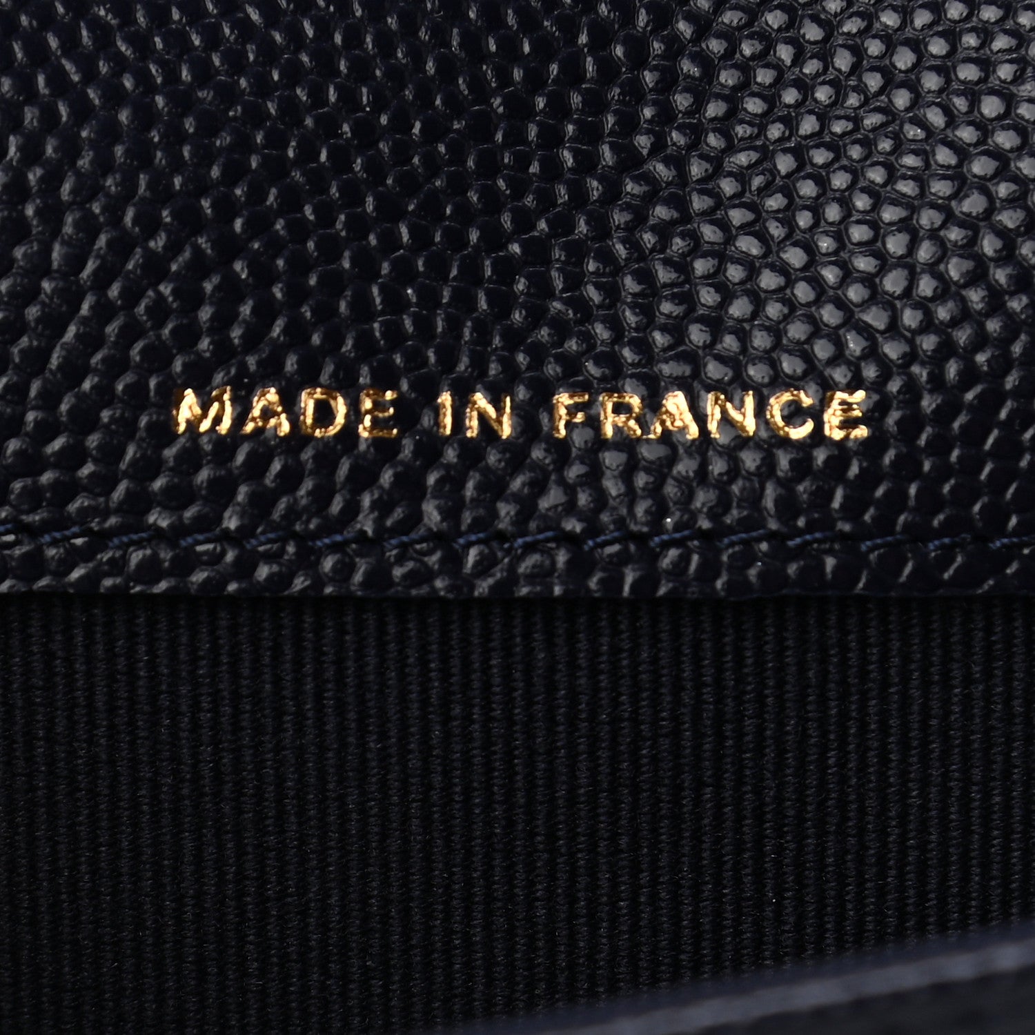 Chanel Caviar Quilted Flap Card Holder Wallet Navy 7 of 8