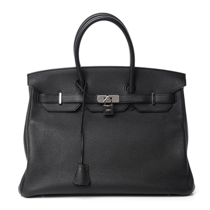Hermes Togo Birkin 35 Black 1 of 10