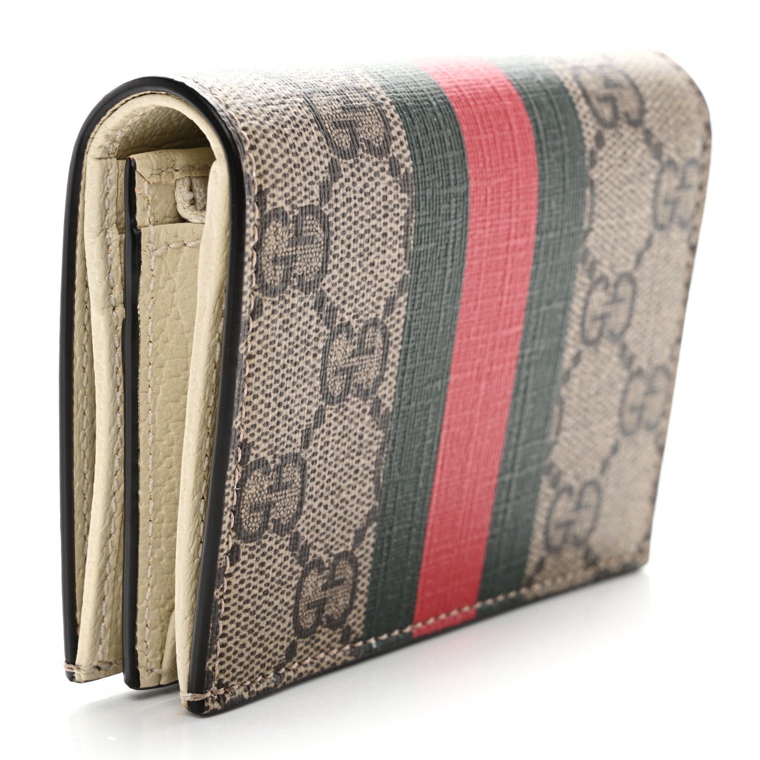 Gucci X PIKARAR Kawaii GG Supreme Monogram Animal Print Card Case