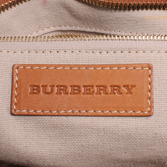 Burberry Haymarket Check Rope Medium Montgomery Tote 10 of 10