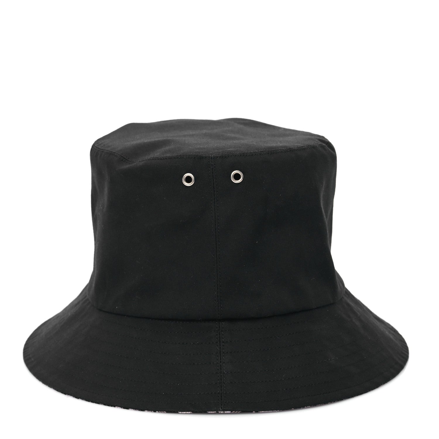 Christian Dior Oblique Reversible Teddy-D Brim Bucket Hat 58 Black 9 of 13