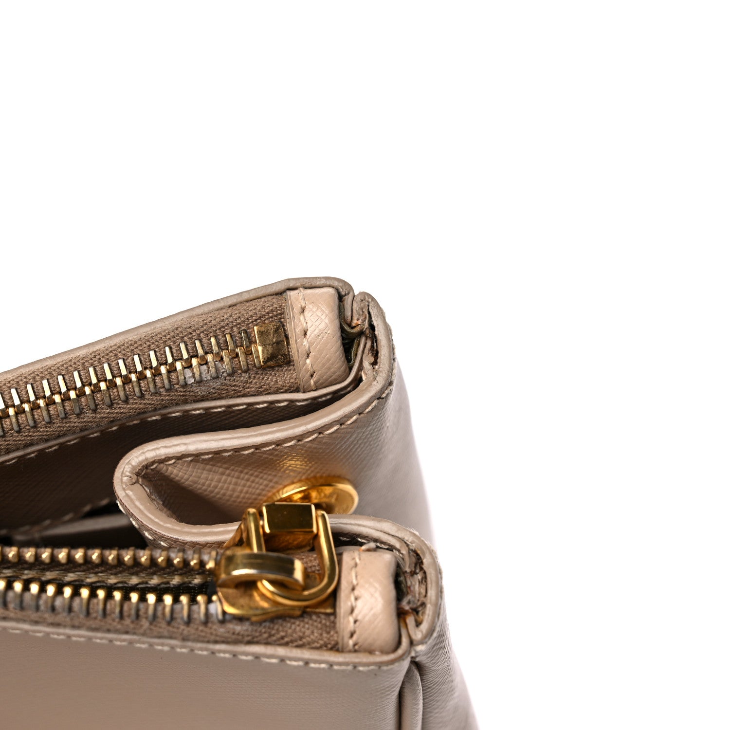 Prada Saffiano Large Galleria Double Zip Tote Cammeo 13 of 20