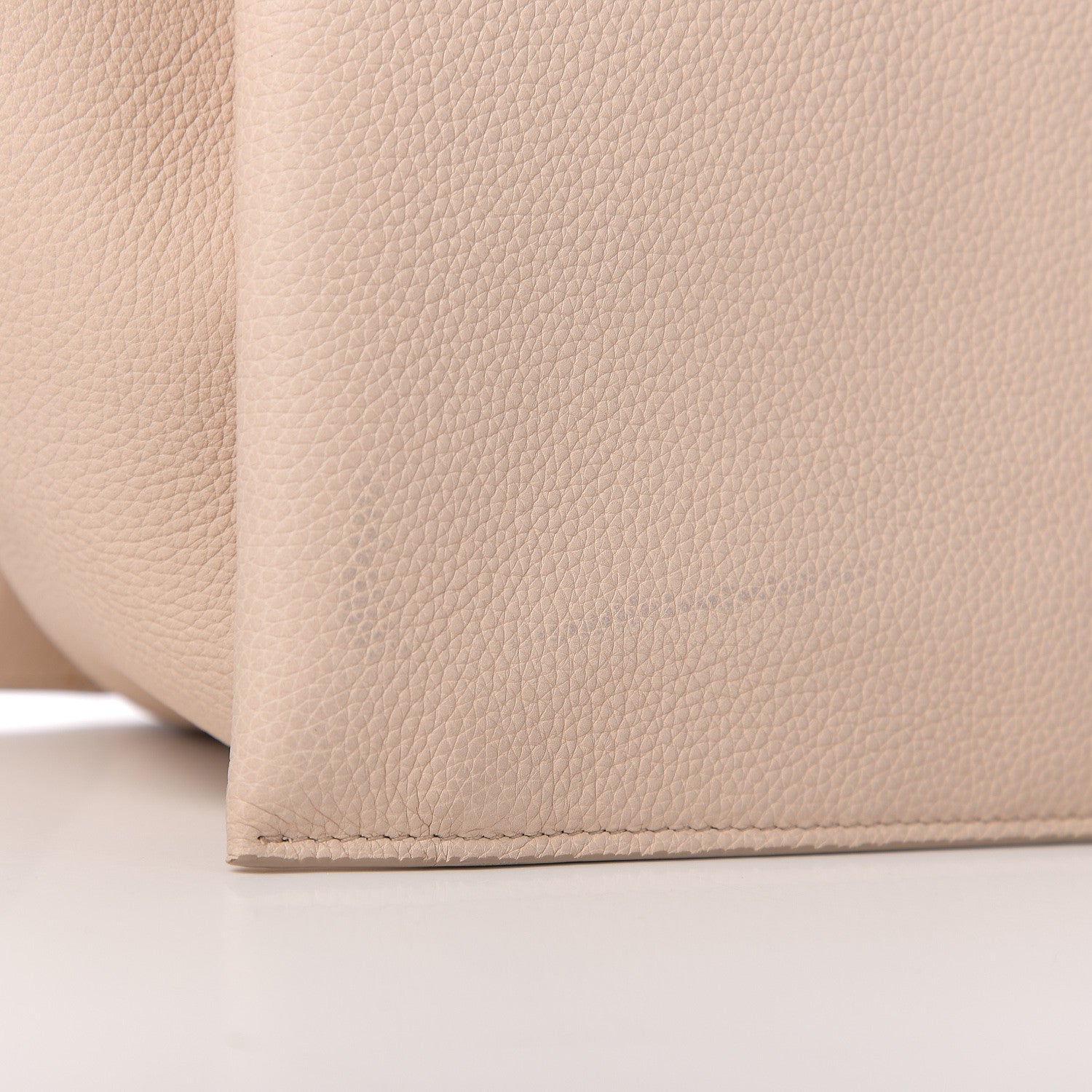 Celine Baby Grained Calfskin Small Tri-Fold Bag Powder 8 of 16