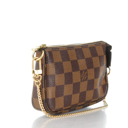 Louis Vuitton Damier Ebene Mini Pochette Accessories 3 of 7