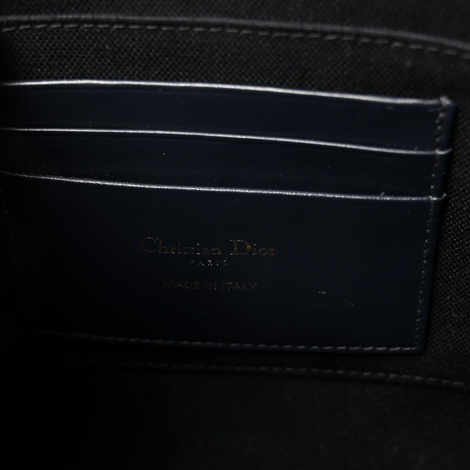 Christian Dior Oblique 30 Montaigne Pouch Blue 6 of 6