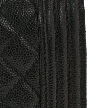 Chanel Caviar Quilted Medium Boy Flap Black 14 of 14
