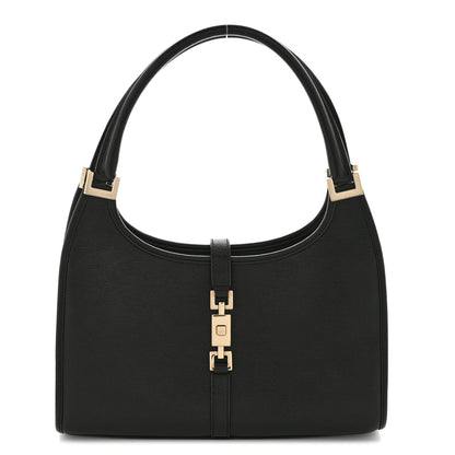 Gucci Calfskin Bardot Hobo Black 1 of 14