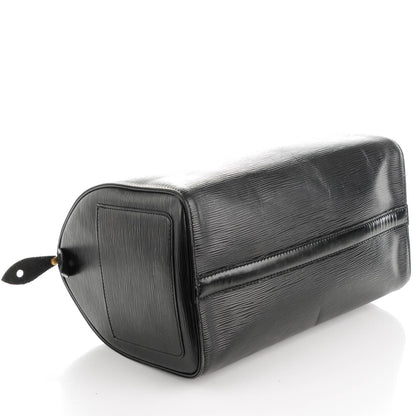 Louis Vuitton Epi Speedy 30 Black 4 of 7