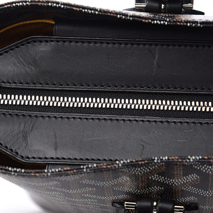 Goyard Goyardine Sac Marie Galante MM Black 8 of 12
