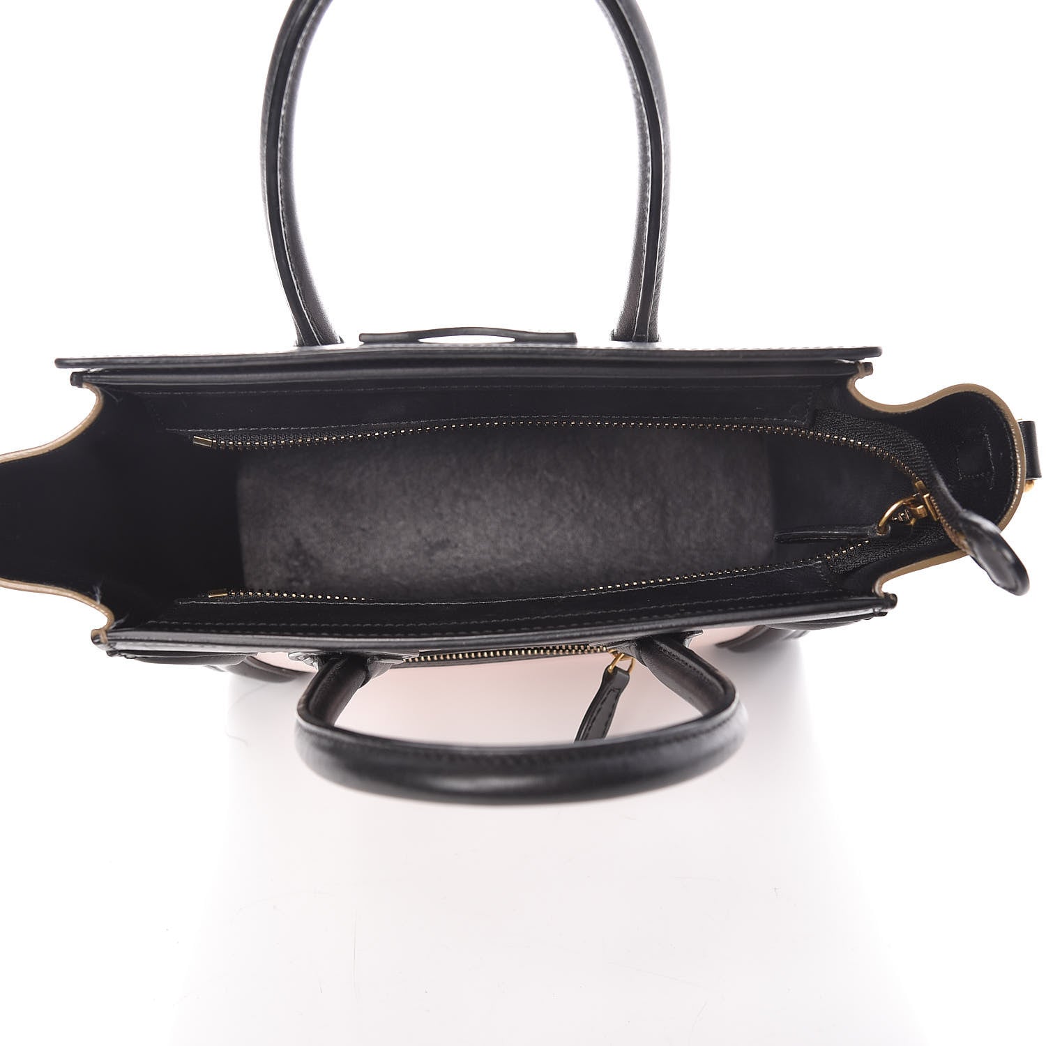 Celine Smooth Drummed Calfskin Nano Tri-Color Luggage Light Rose 5 of 15