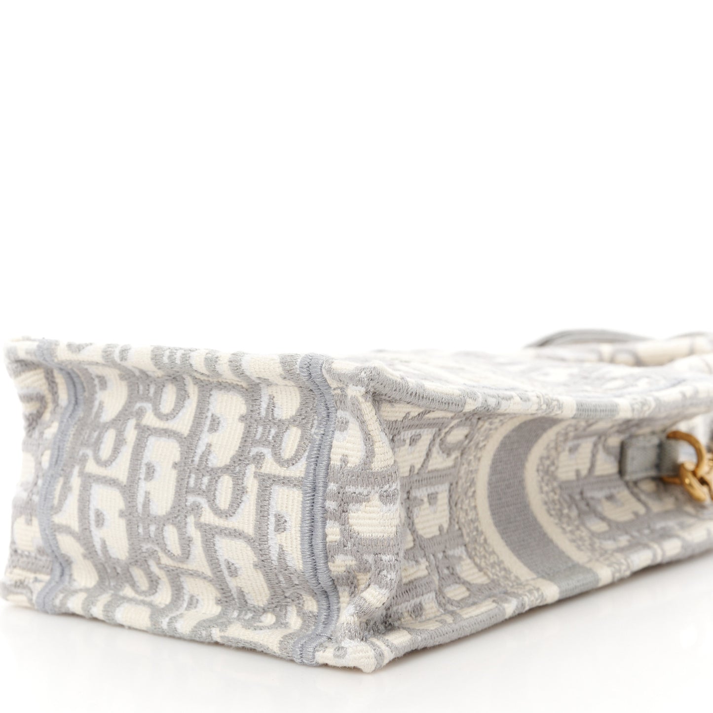 Oblique Mini Book Tote Phone Bag Grey