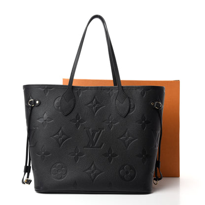 Louis Vuitton Empreinte Monogram Giant Neverfull MM Black 11 of 11