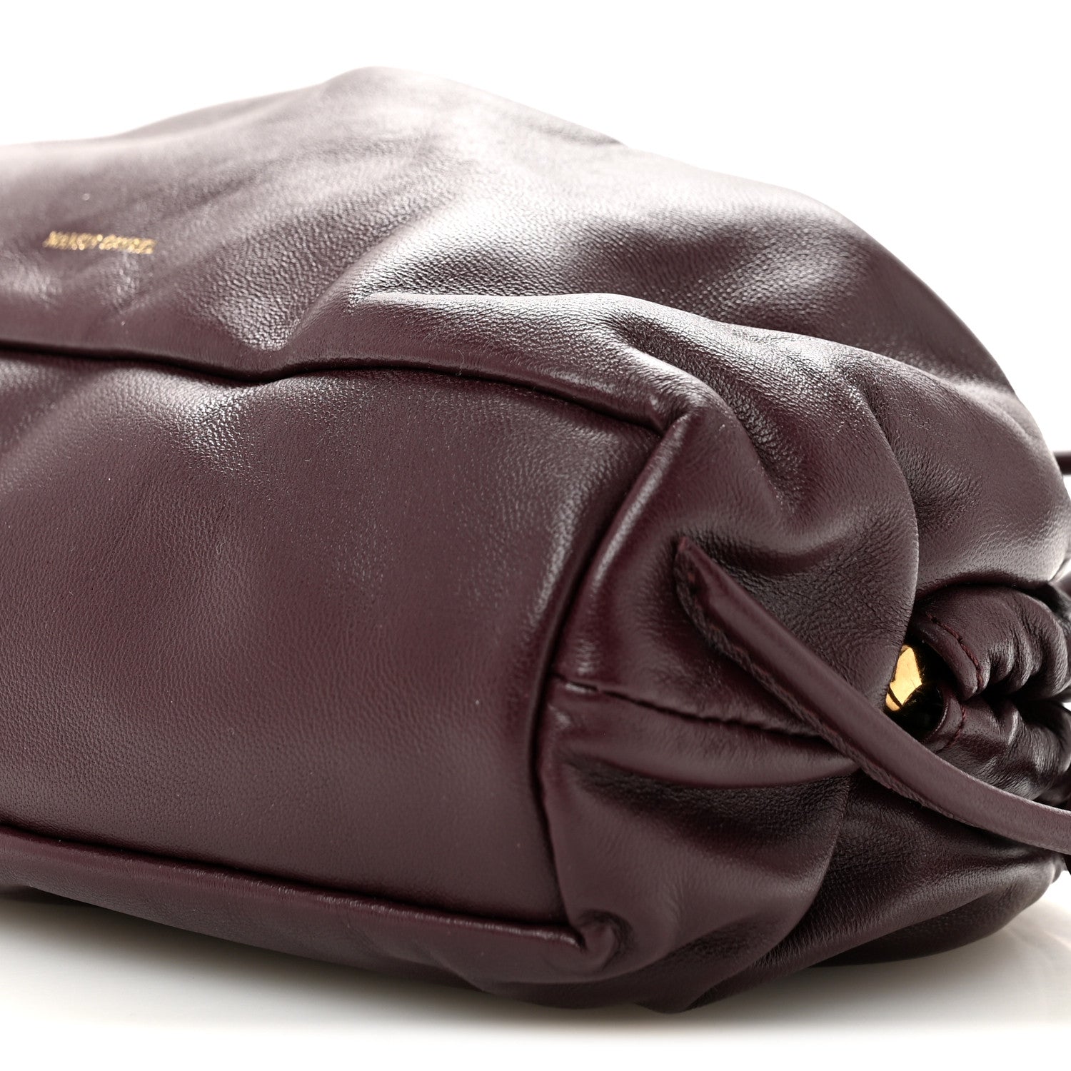 Mansur Gavriel Lambskin Mini Cloud Clutch Plum 9 of 9