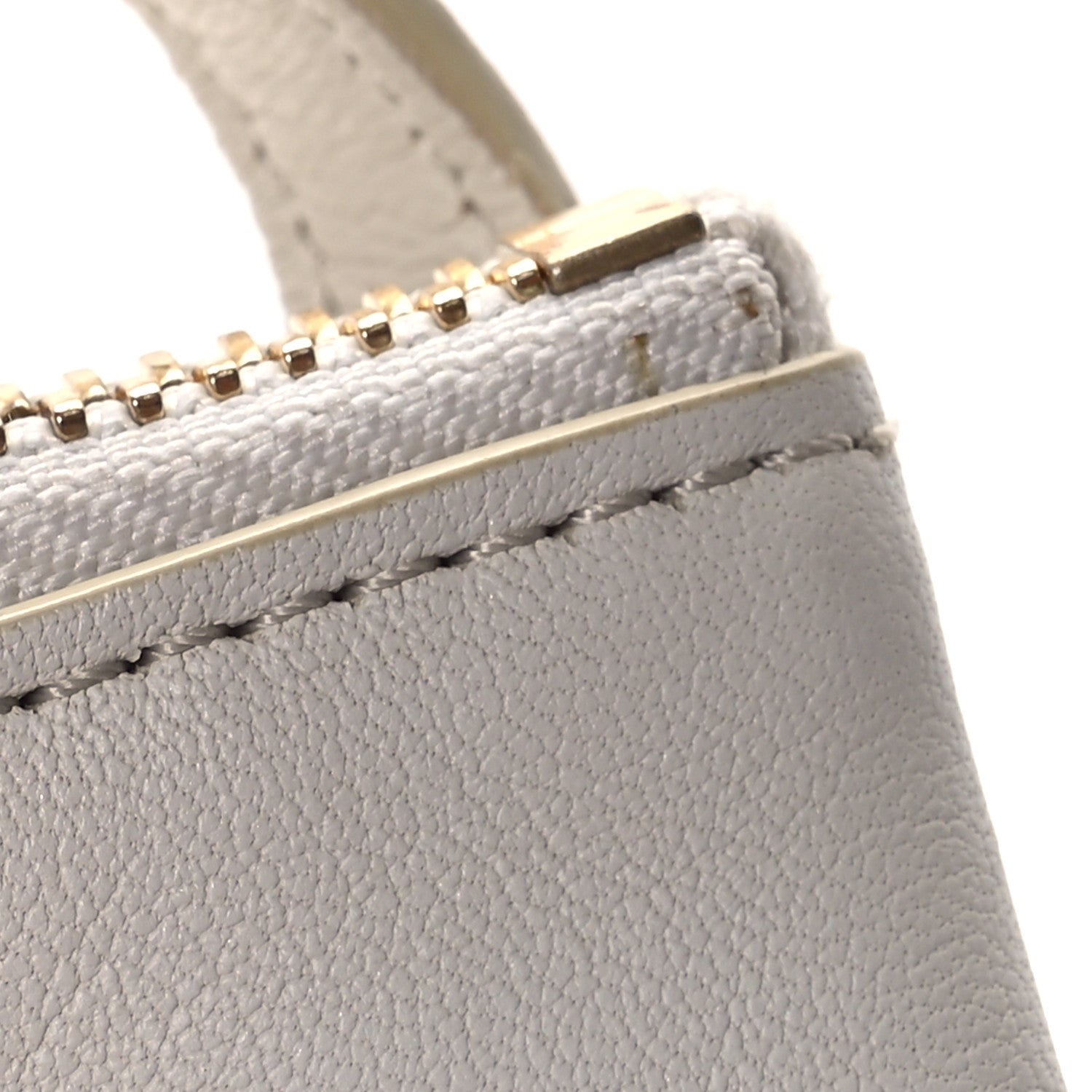 Celine Lambskin Small Trio Crossbody Bag White 11 of 11