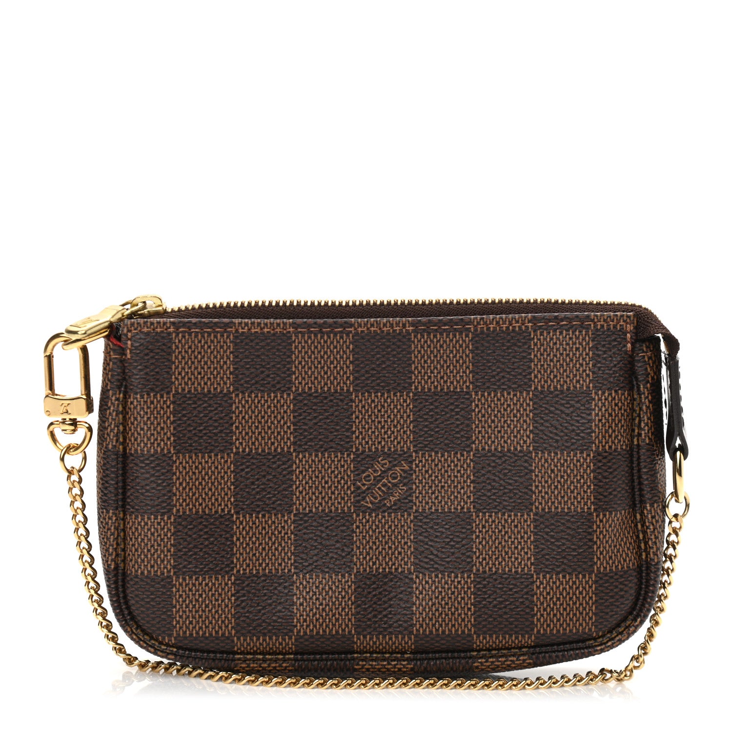 Louis Vuitton Damier Ebene Mini Pochette Accessories 1 of 11