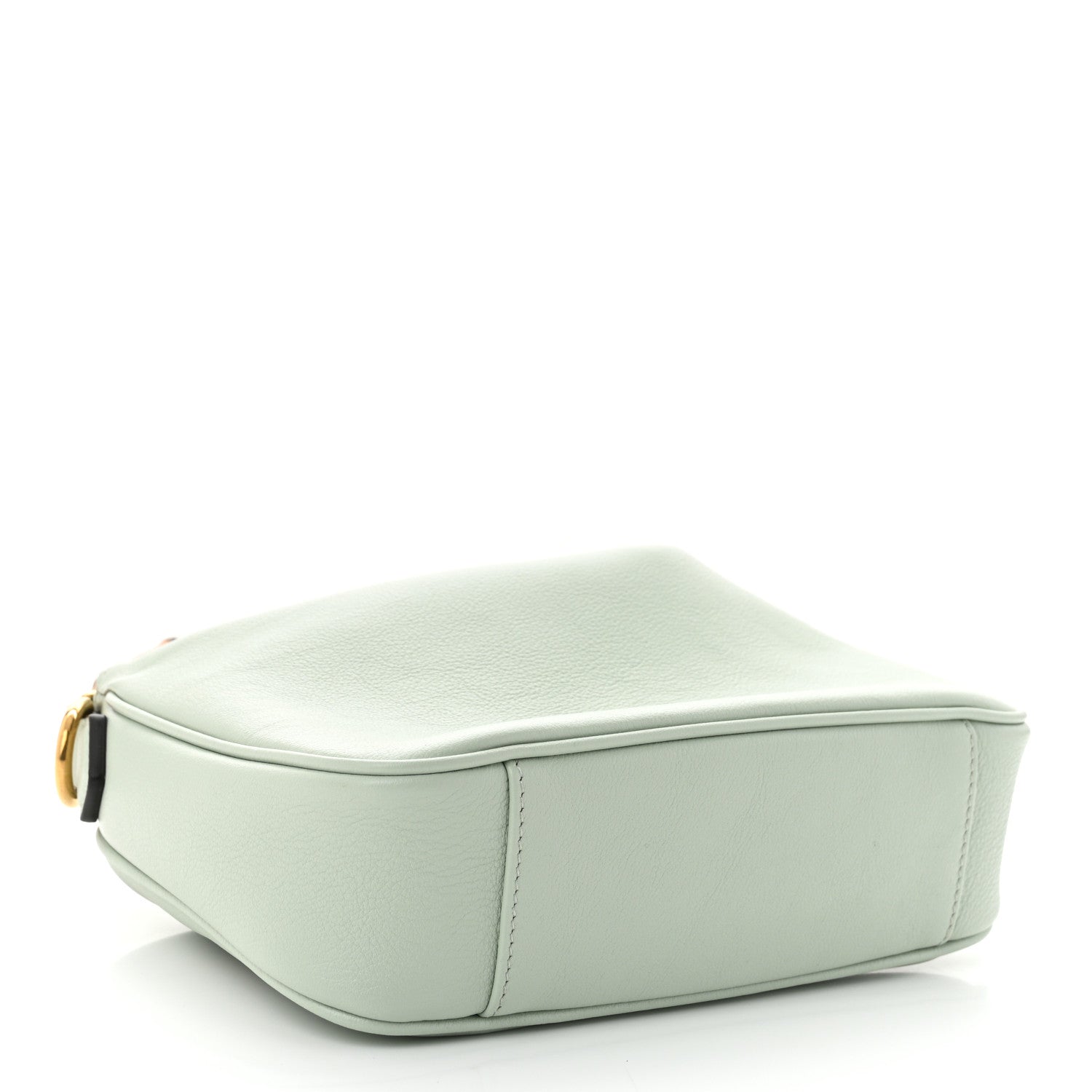 Gucci Softy Wonka Textured Dollar Calfskin Small Diana Shoulder Bag Pale Green 4 of 10