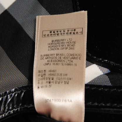 Burberry Nylon Beat Check Hobo Black 10 of 10