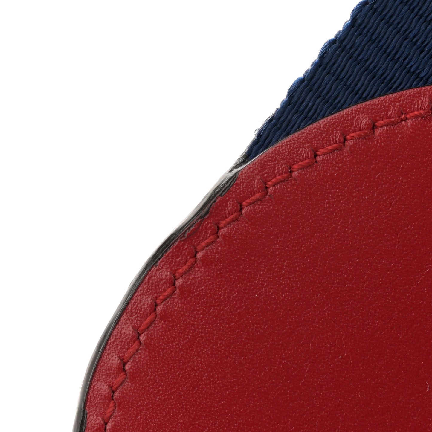 Calfskin Sylvie Web Queen Margaret Shoulder Bag Blue Agata Hibiscus Red Mystic White