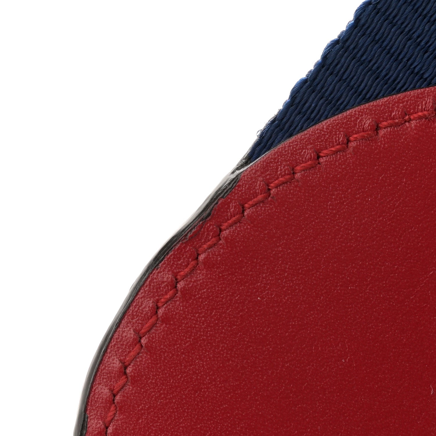 Gucci Calfskin Sylvie Web Queen Margaret Shoulder Bag Blue Agata Hibiscus Red Mystic White 16 of 16