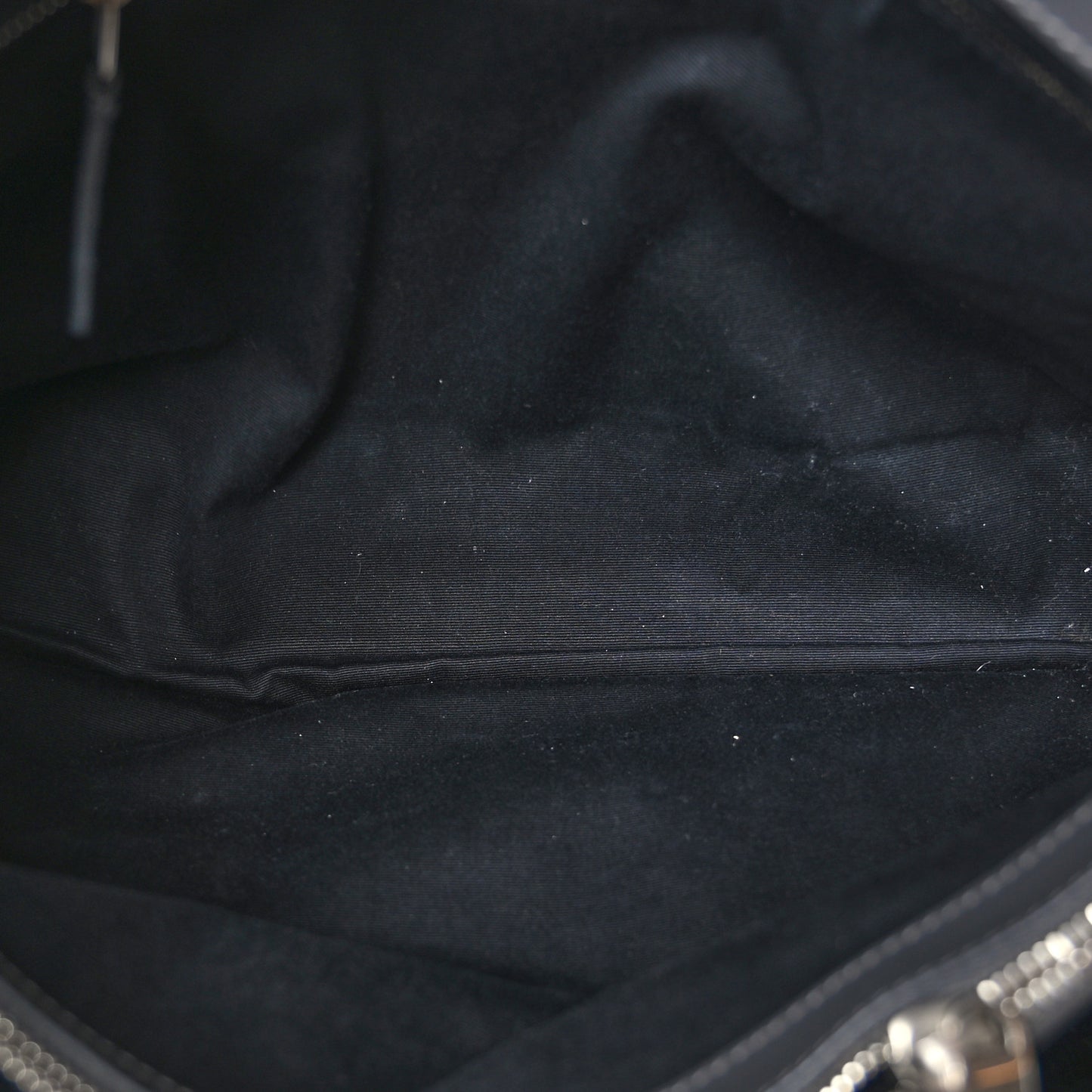 Calfskin Y Quilted Monogram Large Loulou Chain Satchel Asphalt