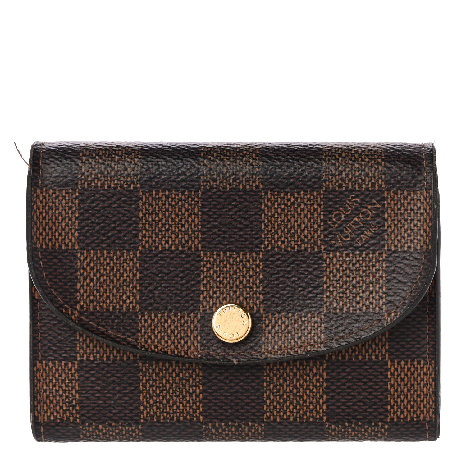 Louis Vuitton Damier Ebene Rosalie Coin Purse Rose Ballerine 1 of 14