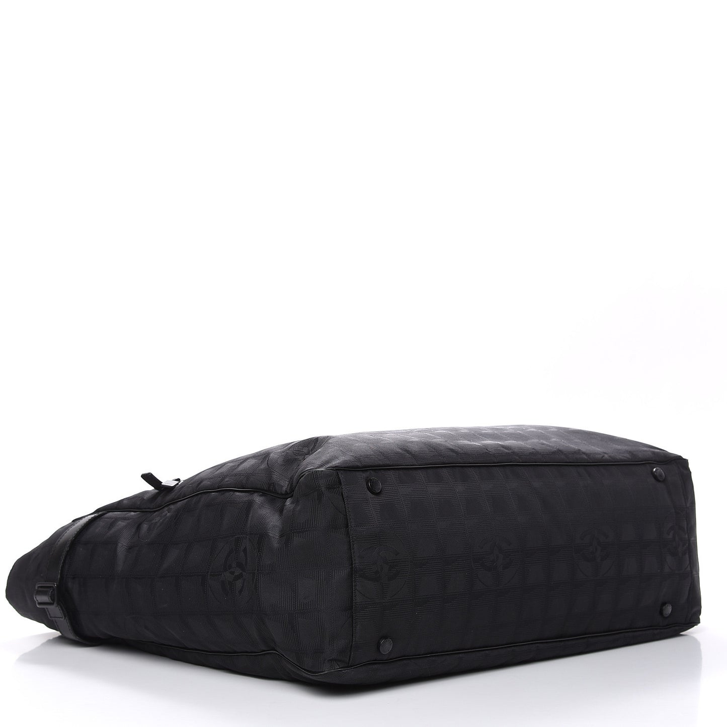 Nylon Travel Tote Black