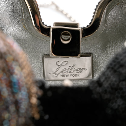 Judith Leiber Crystal Yorkie Charlie Perla Minaudiere Clutch 9 of 14