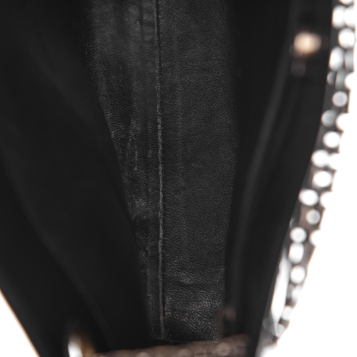 Patent Mademoiselle Tote Black