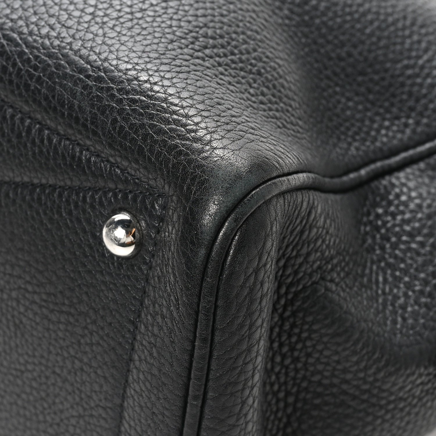 Hermes Taurillon Clemence Victoria II 35 Black 12 of 13