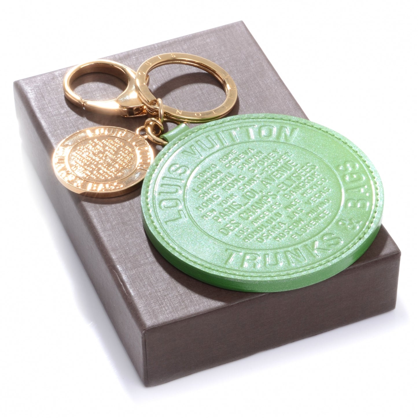 Vernis Trunks and Bags Charm Vert Tonic