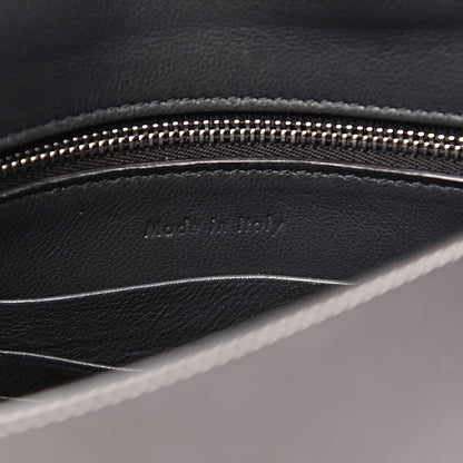 Celine Glazed Calfskin Small Bi-Color Trotteur Dark Grey 6 of 11