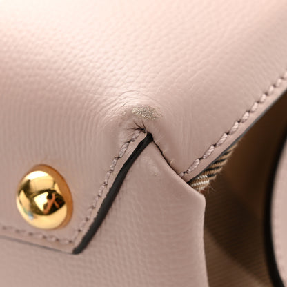 Burberry Derby Calfskin House Check Small Camberley Pale Orchid 12 of 14