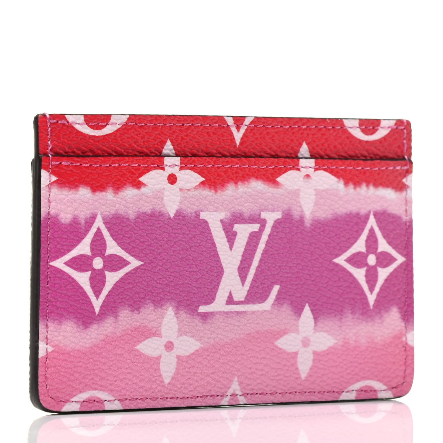 Louis Vuitton Monogram Escale Card Holder Rouge 2 of 3