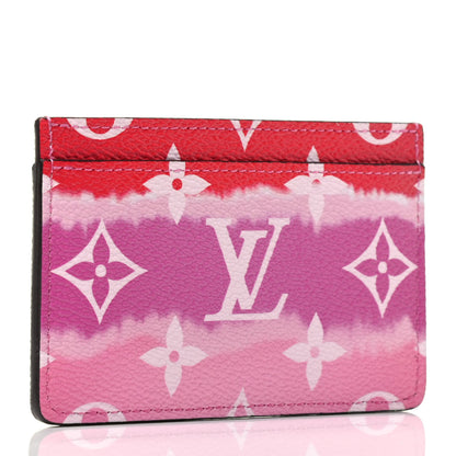 Louis Vuitton Monogram Escale Card Holder Rouge 2 of 3