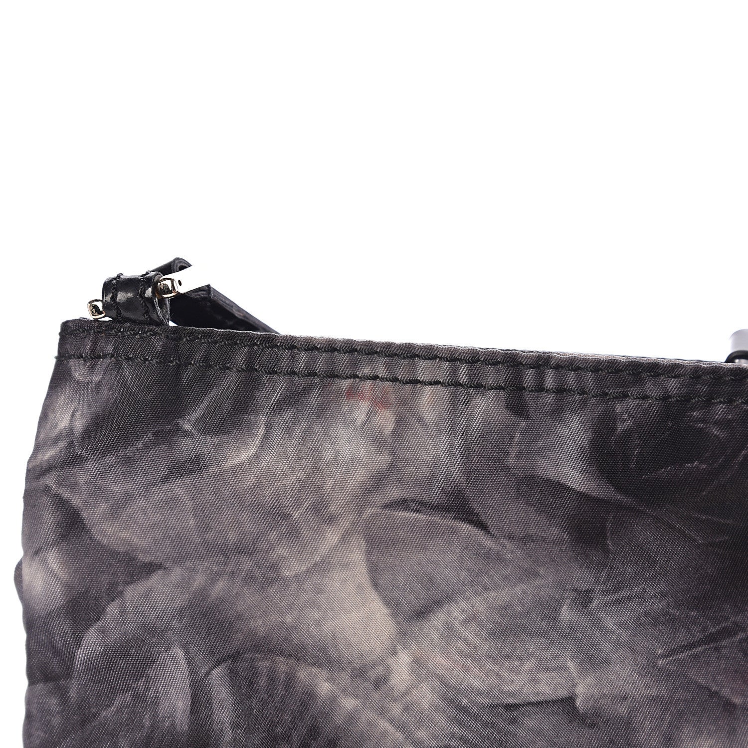 Valentino Garavani Nylon Floral Crossbody Dark Grey 9 of 12