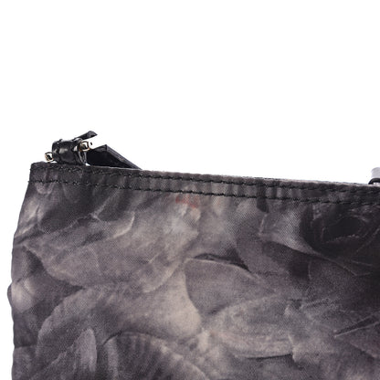 Valentino Garavani Nylon Floral Crossbody Dark Grey 9 of 12