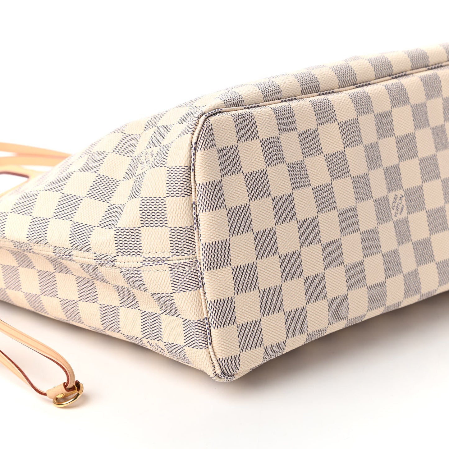 Damier Azur Neo Neverfull MM Rose Ballerine
