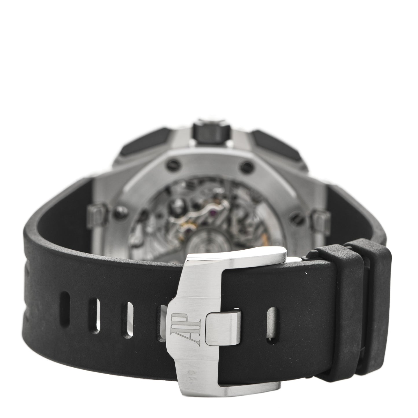 Stainless Steel Ceramic Rubber 43mm Royal Oak Offshore Chronograph Automatic Watch Black 26420SO.OO.A002CA.01