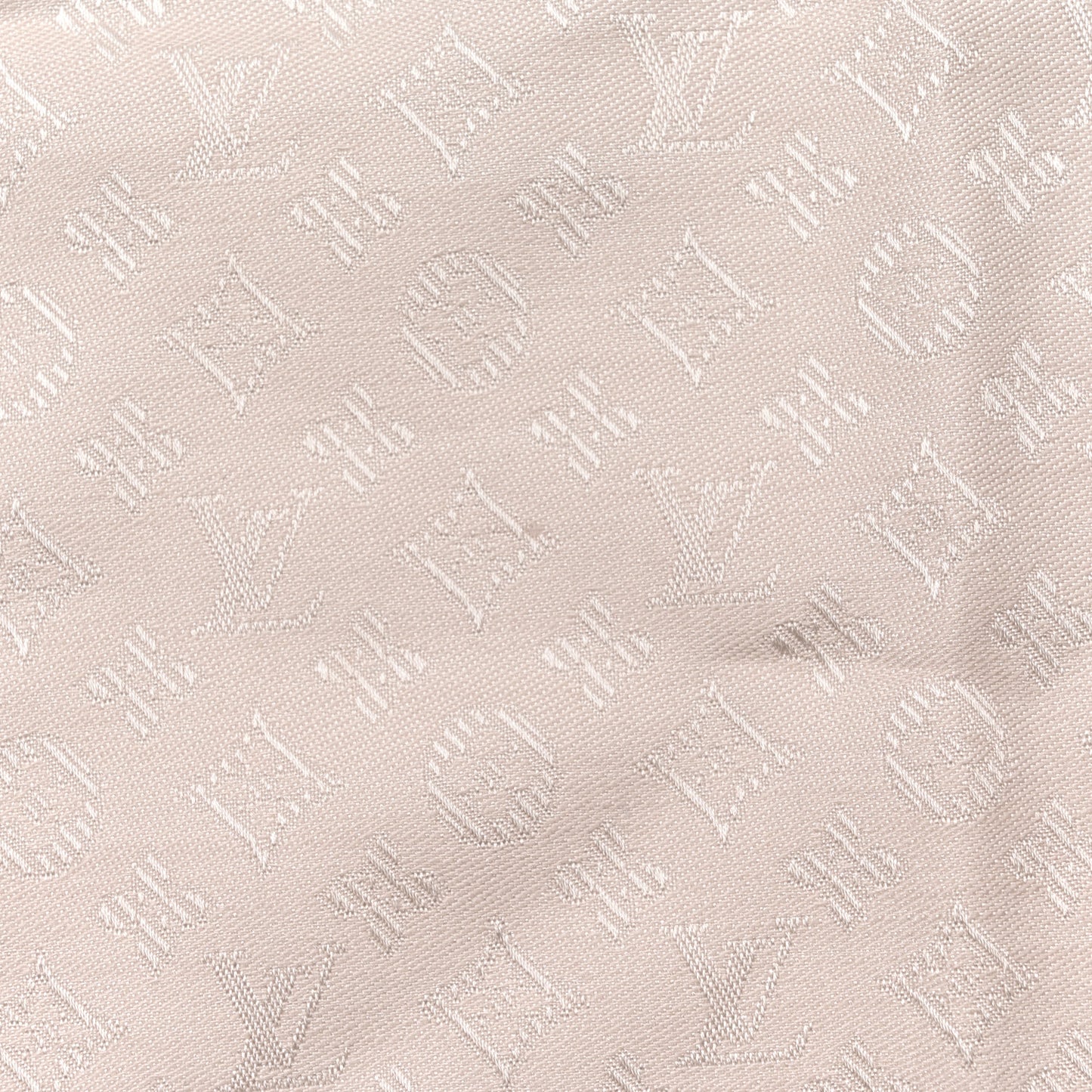 Wool Silk Monogram Evermore Shawl Creme