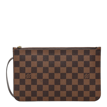 Louis Vuitton Damier Ebene Neverfull MM GM Pochette 1 of 7