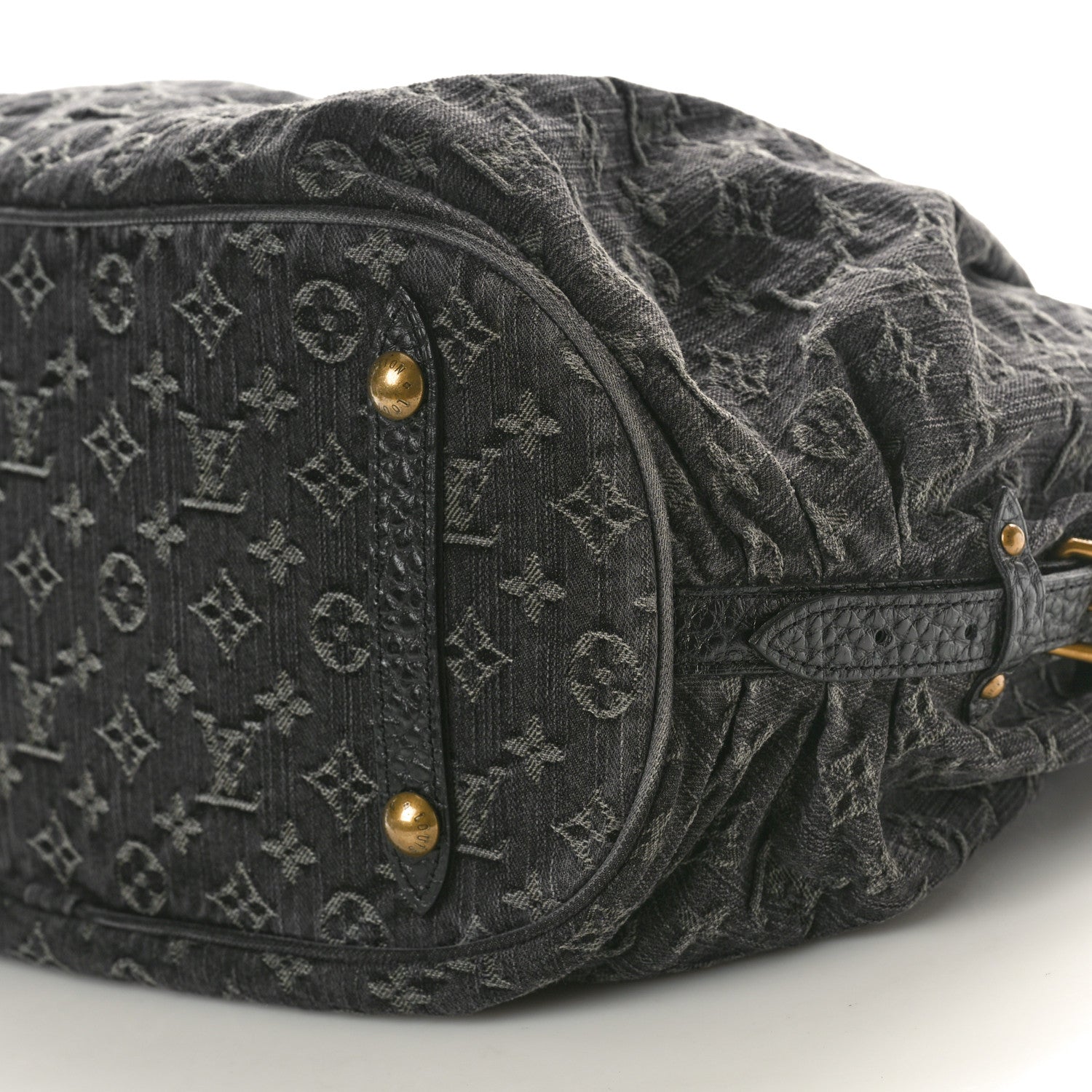 Louis Vuitton Denim Mahina XL Black 9 of 9