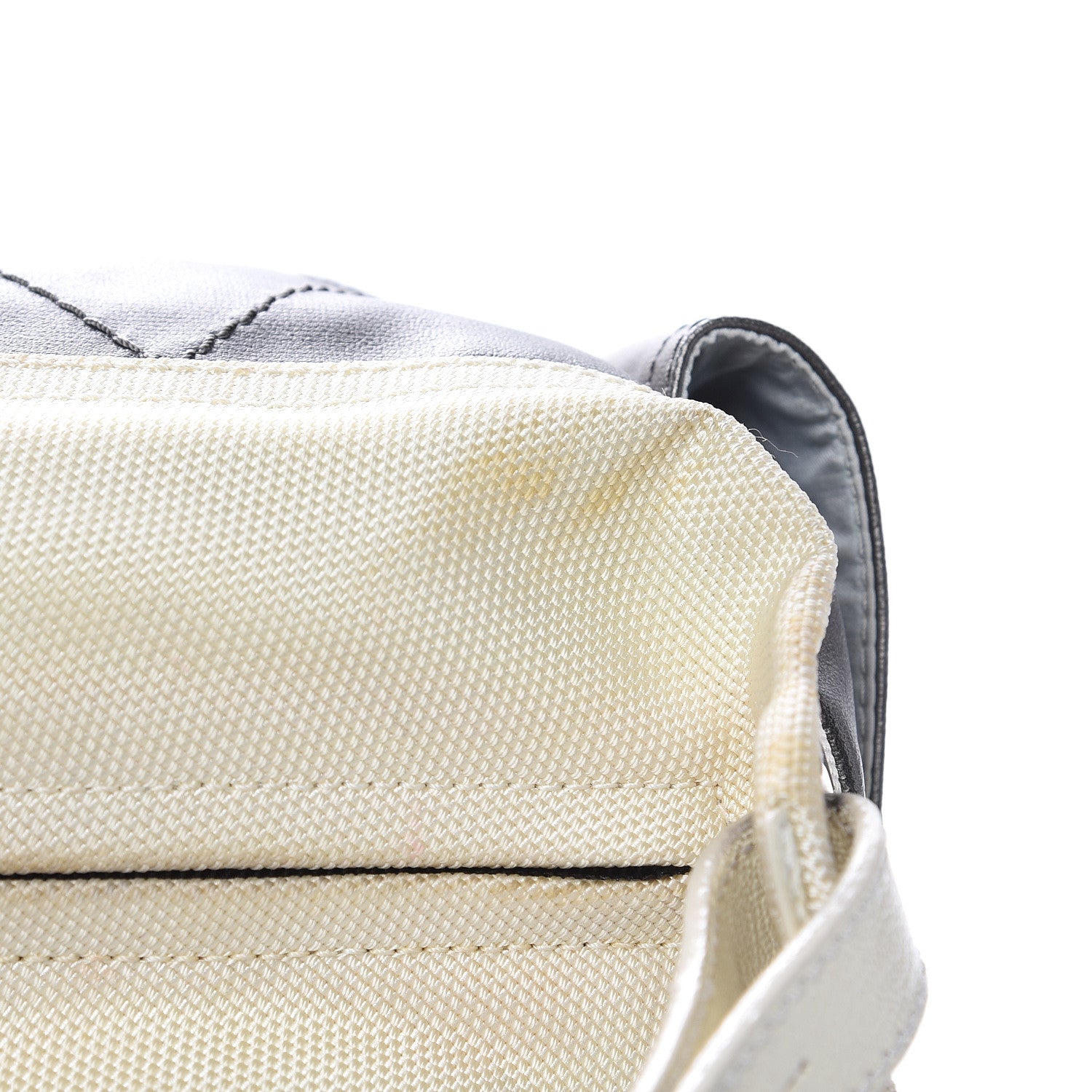 Chanel Coated Canvas Paris Biarritz Hobo Silver 18 of 18